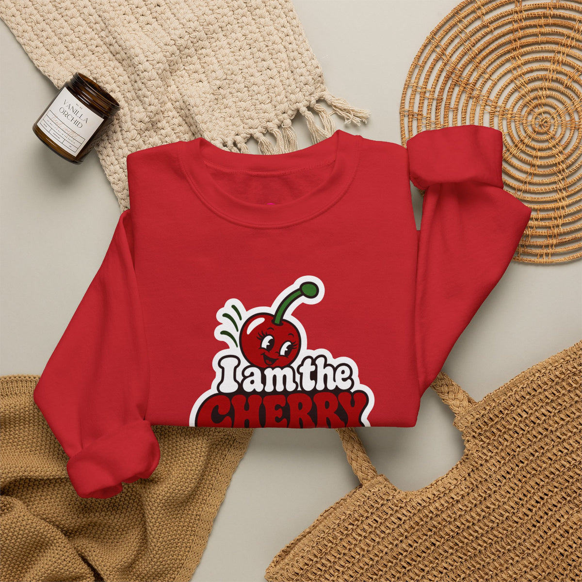 I am the cherry on top Sweatshirt