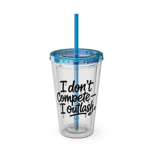 I don't compete I outlash Clear Insulated Cup