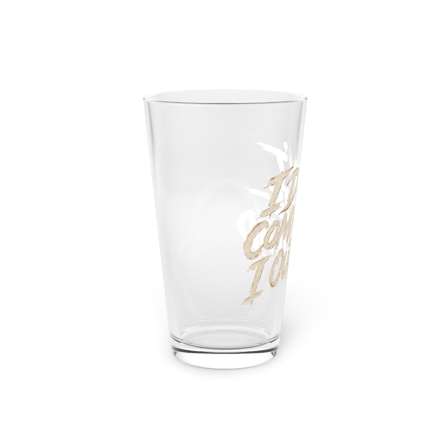 I don't compete I out blend Beer Glass