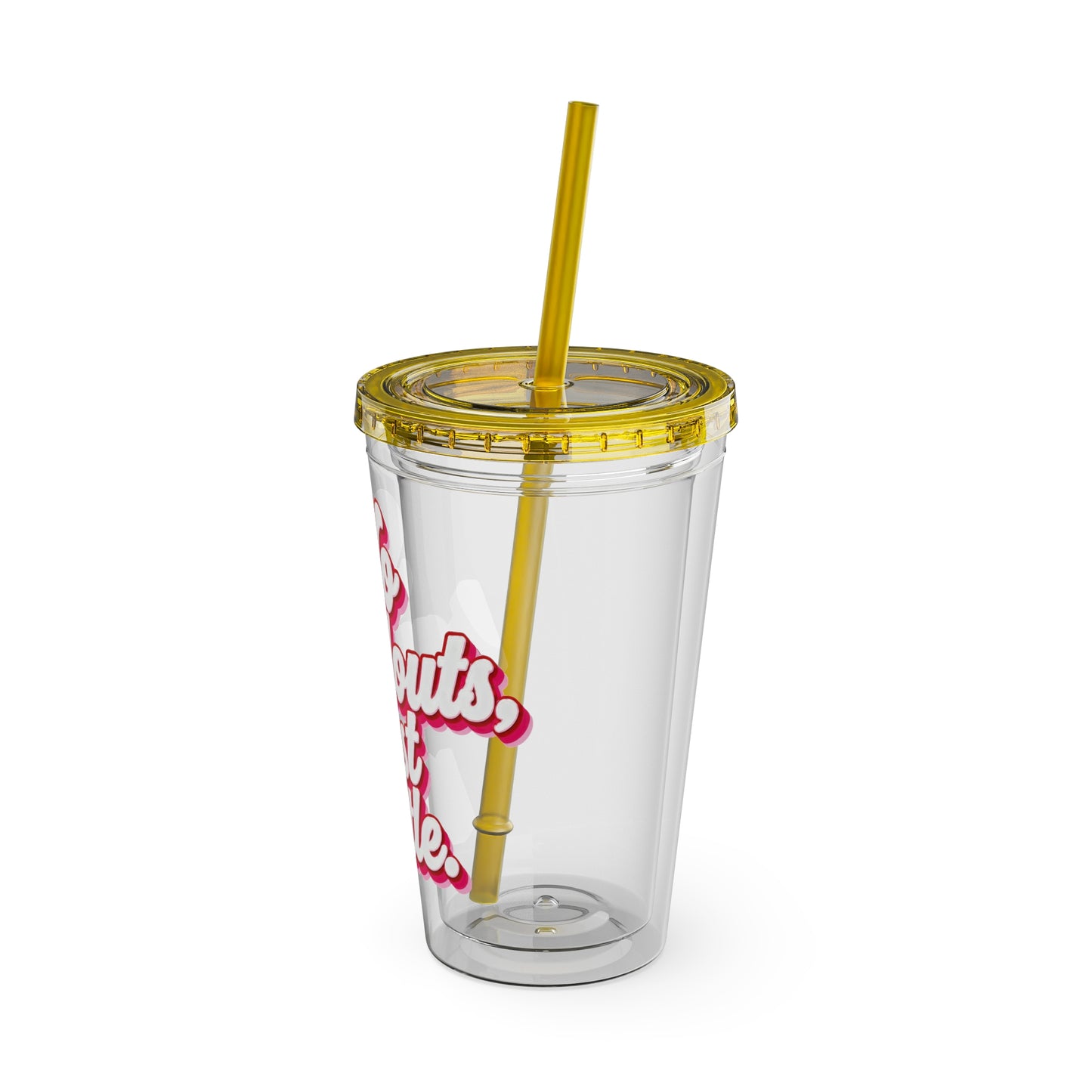 No handouts, just hustle. Insulated Cup