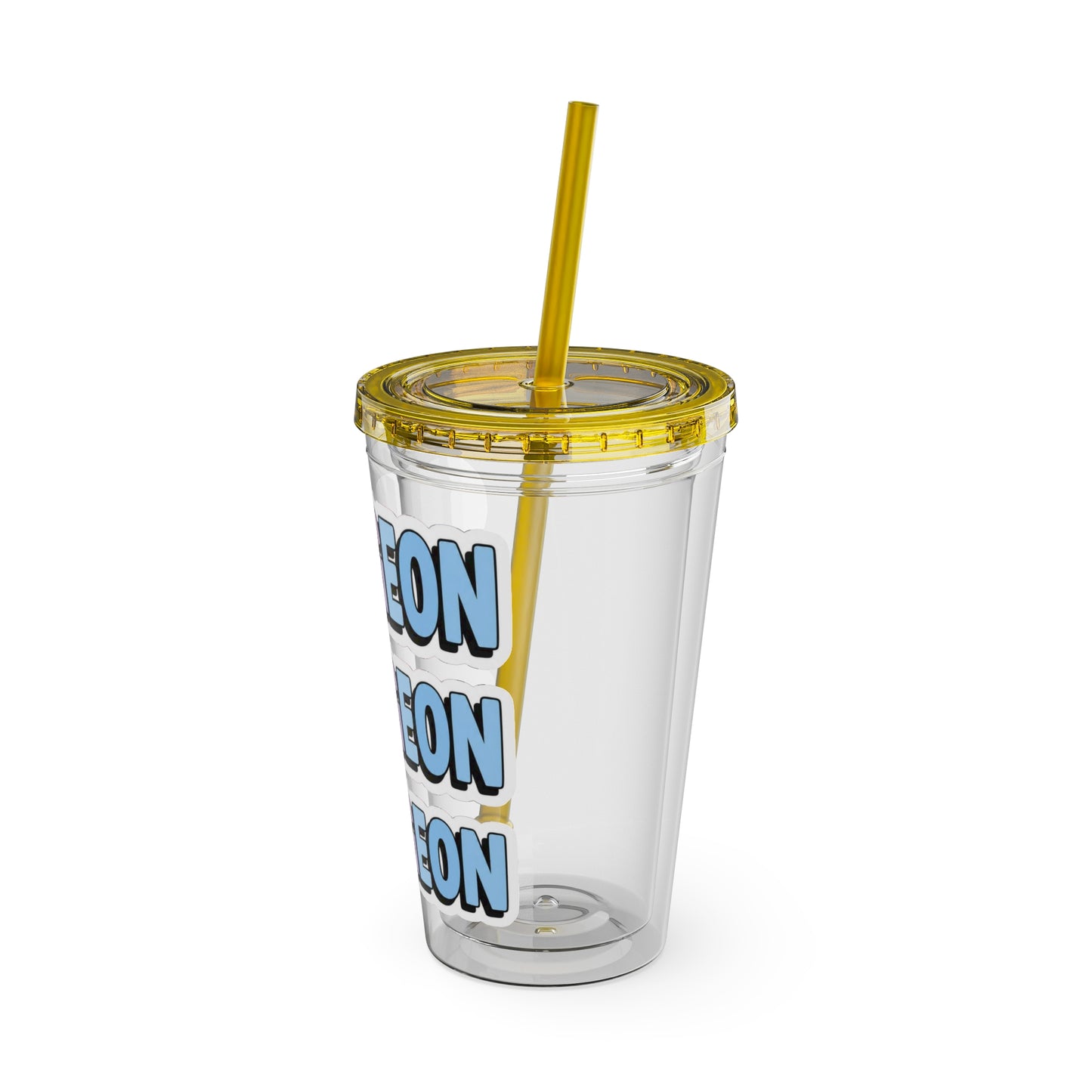 SURGEON faux sticker Clear Insulated Cup
