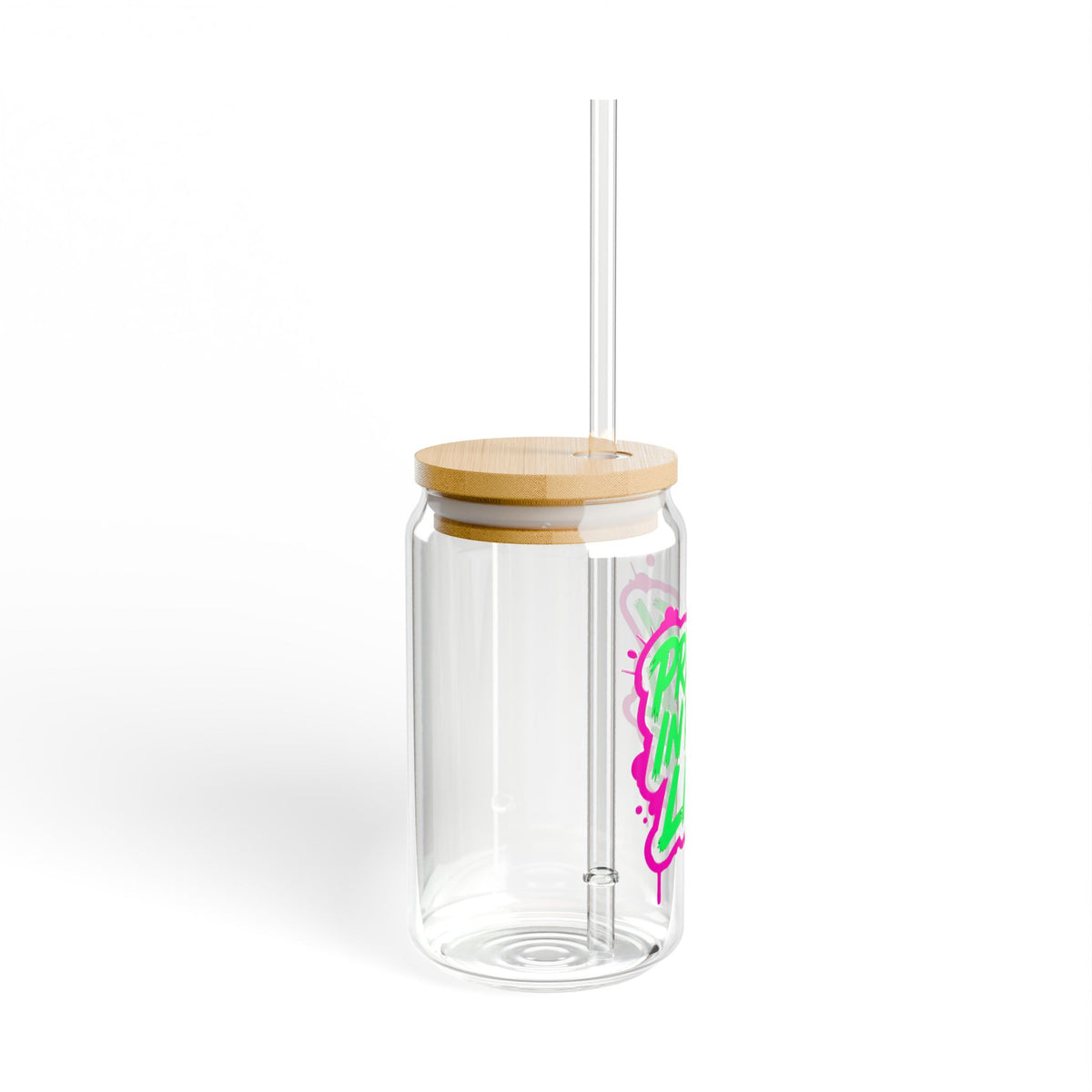 Pretty in real life Sipper Glass