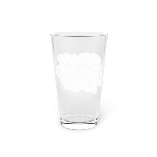 Midnight ballerina energy Beer Glass