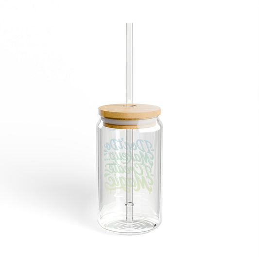 I don't do make up I create magic Sipper Glass