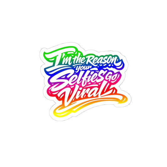 I'm the reason your selfies go viral Sticker
