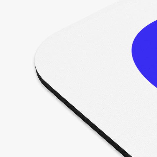Cat mom blue Mouse Pad