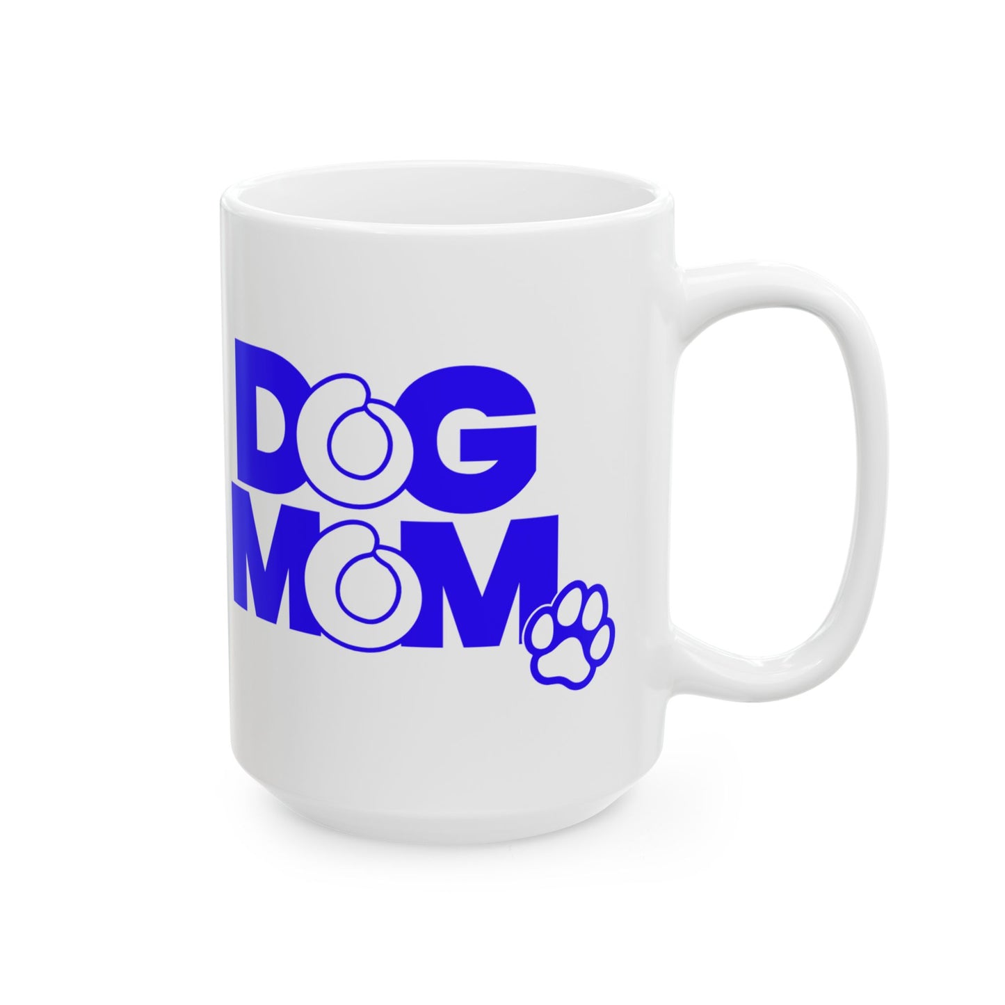 Dog mom blue Mug