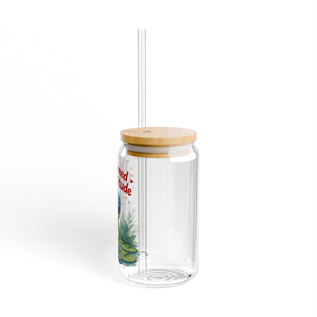 I've earned this attitude Sipper Glass