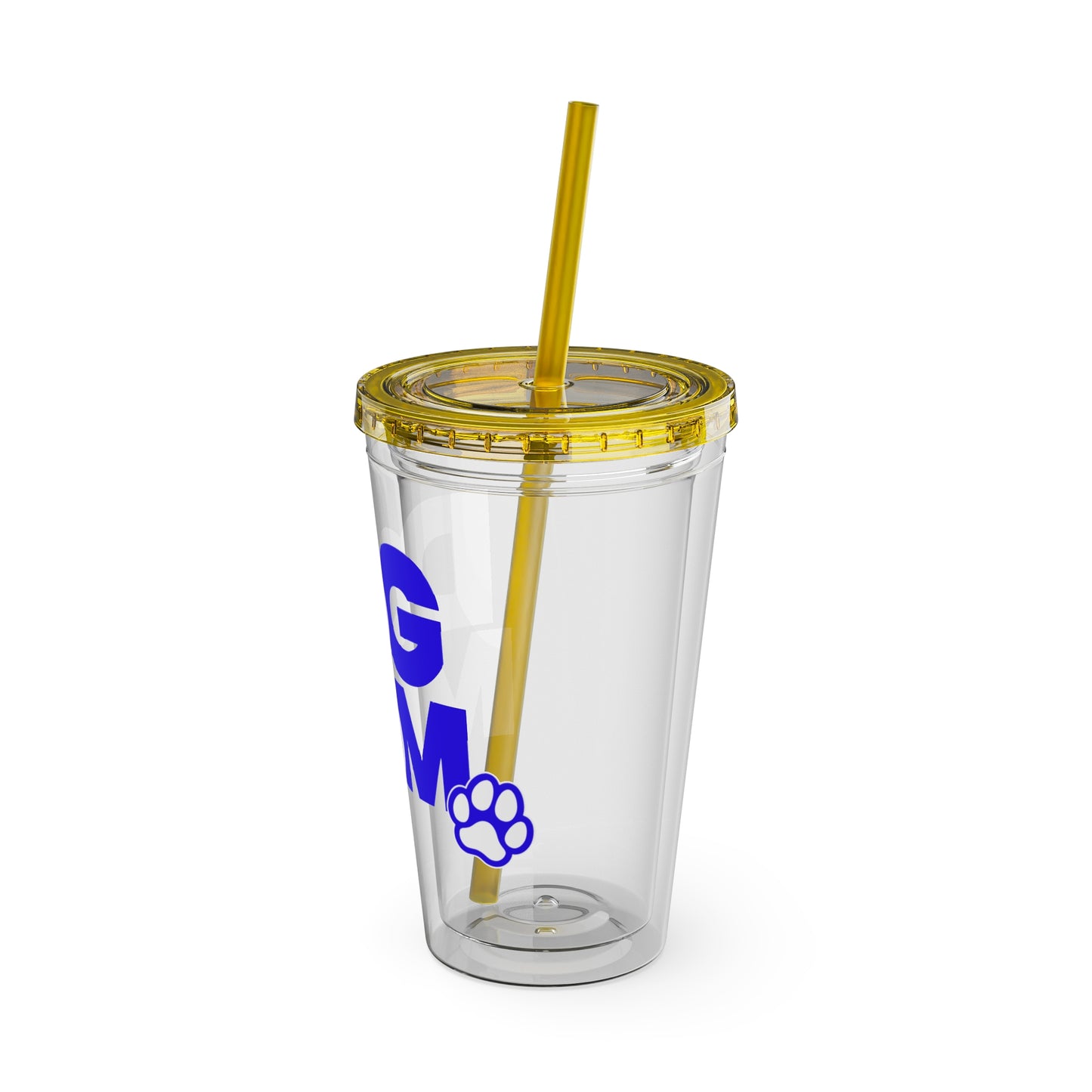 Dog mom blue Insulated Cup