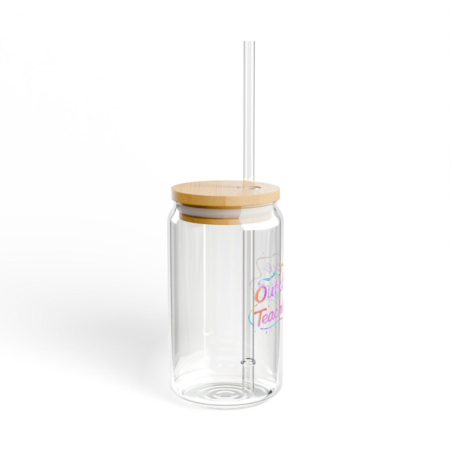 Out of office teacher edition Sipper Glass