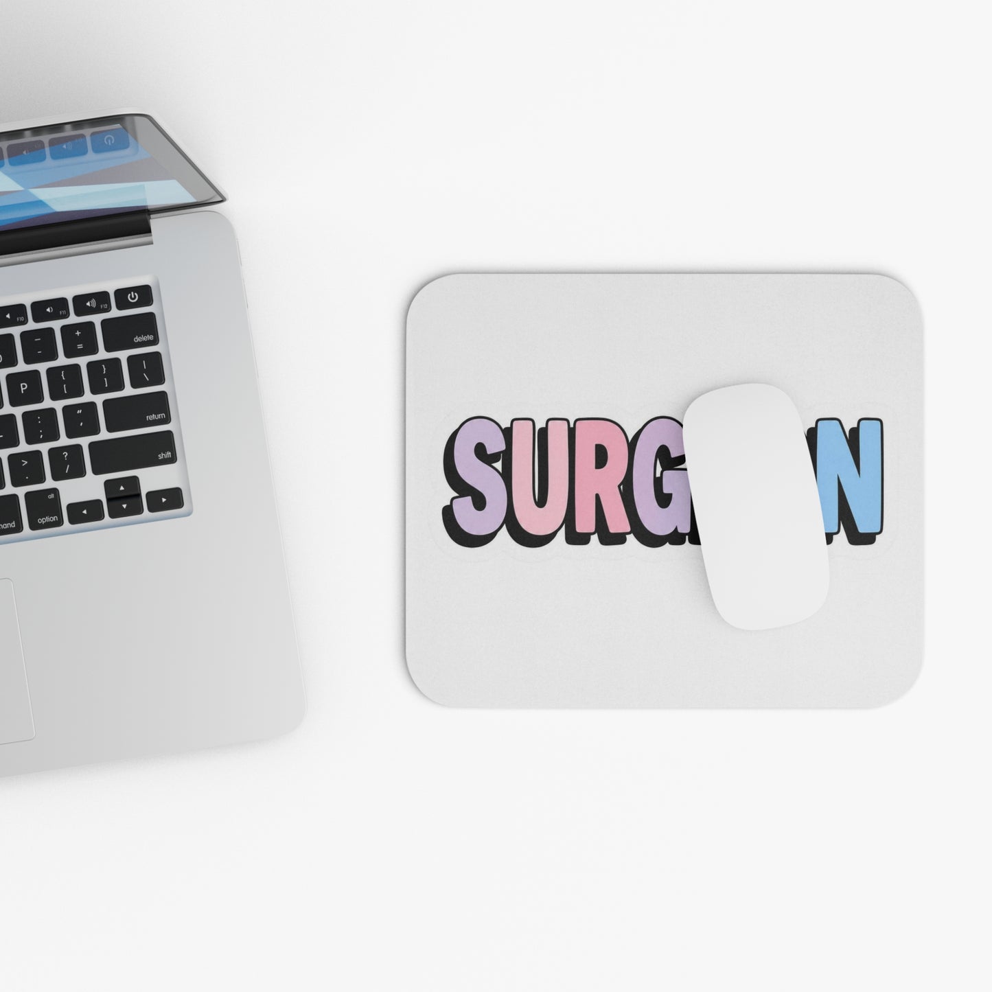 SURGEON faux sticker Mouse Pad