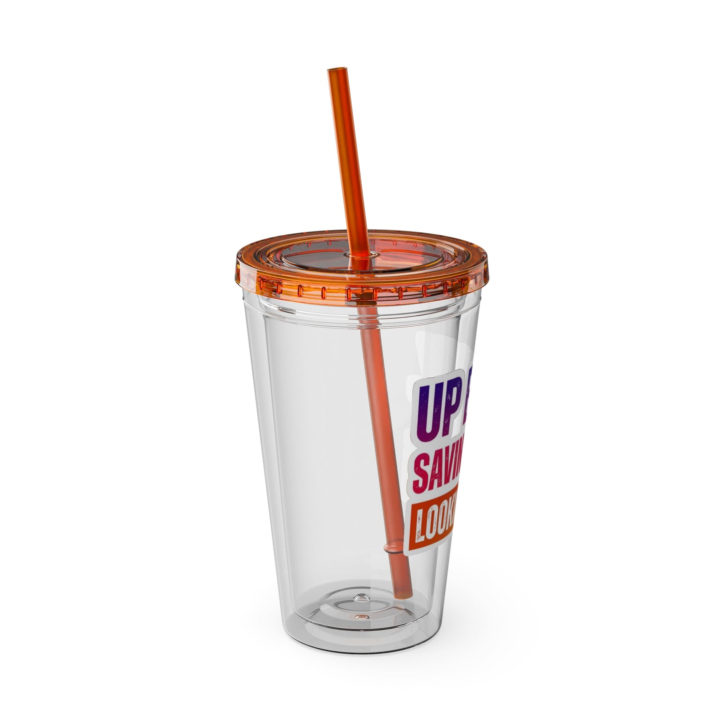 Up early, saving lives, looking good Clear Insulated Cup