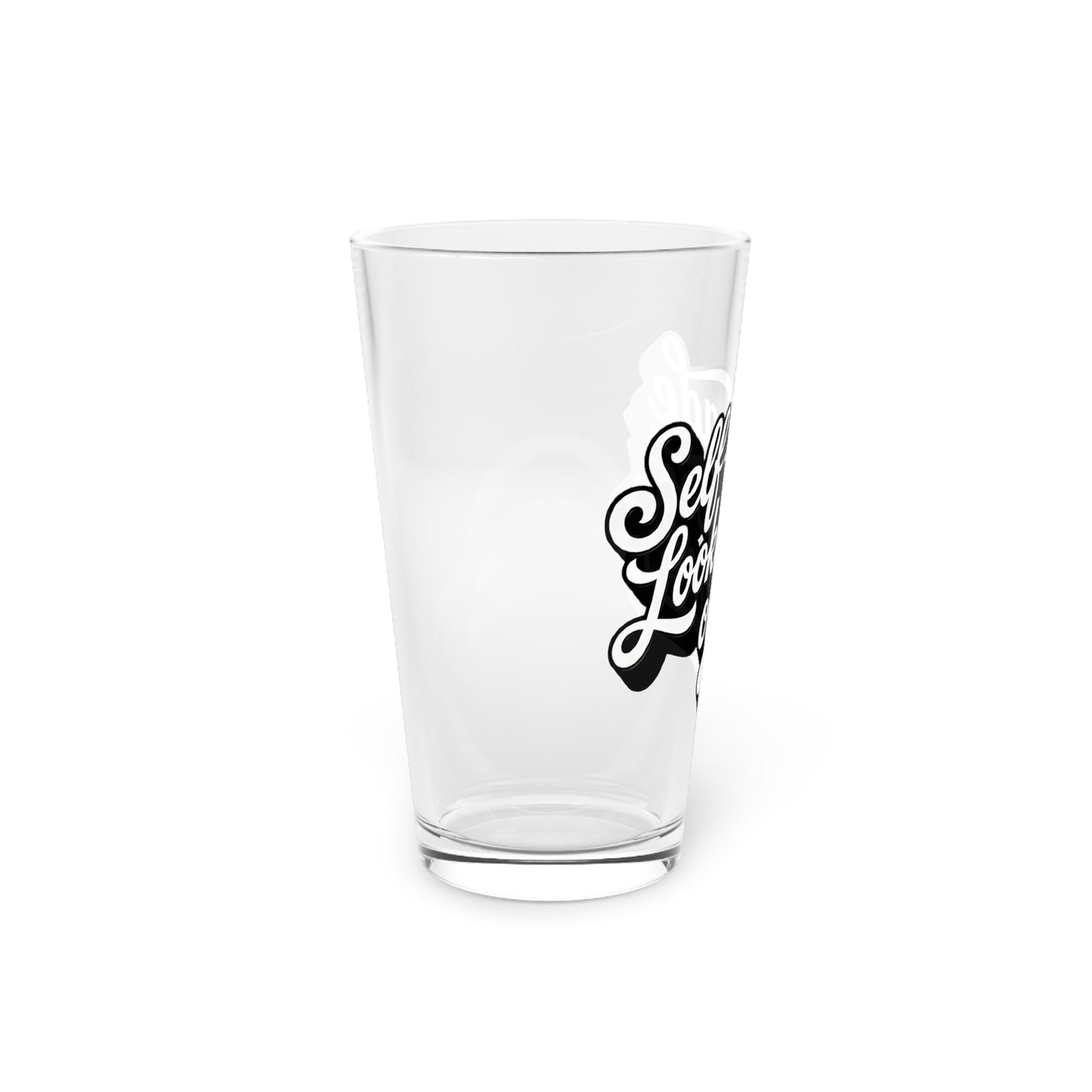 Self-made looks good on me Beer Glass