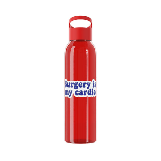 Surgery is my cardio Water Bottle