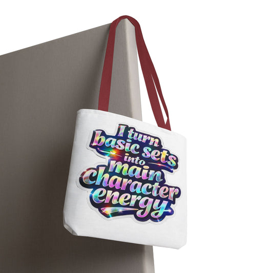I turn basic sets into main character energy Tote Bag