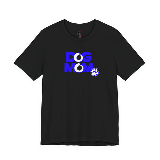 Dog mom blue T-shirt