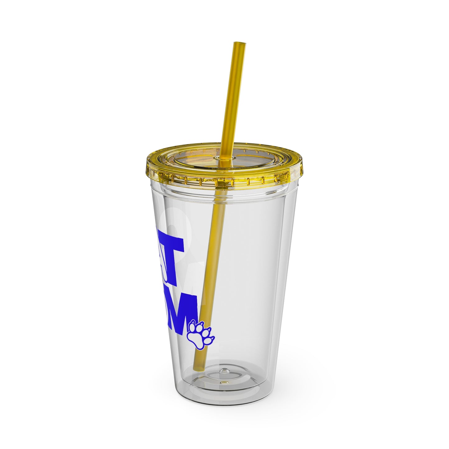 Cat mom blue Insulated Cup