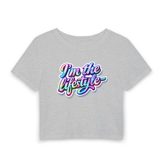 I'm the lifestyle Crop Tee