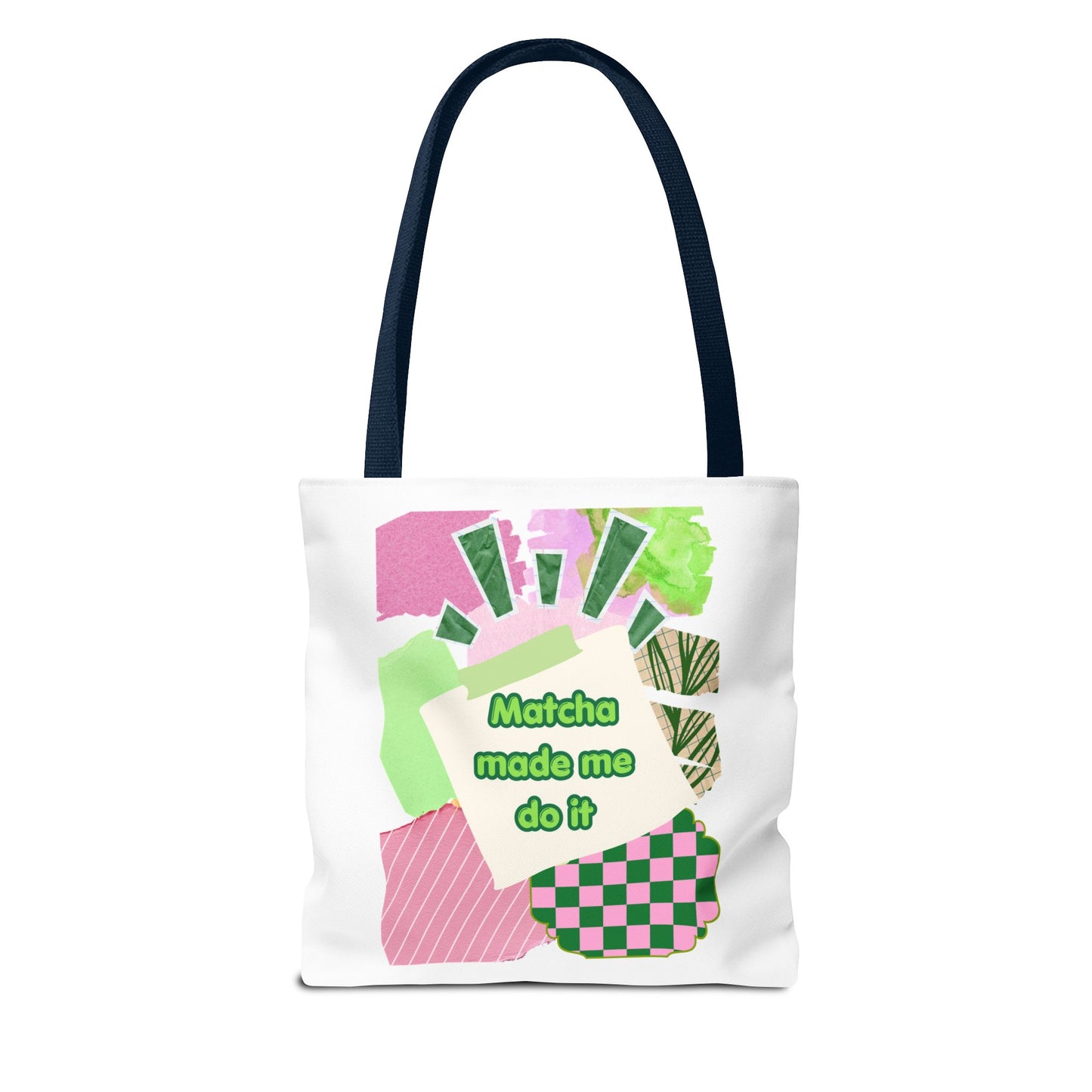 Matcha made me do it Tote Bag