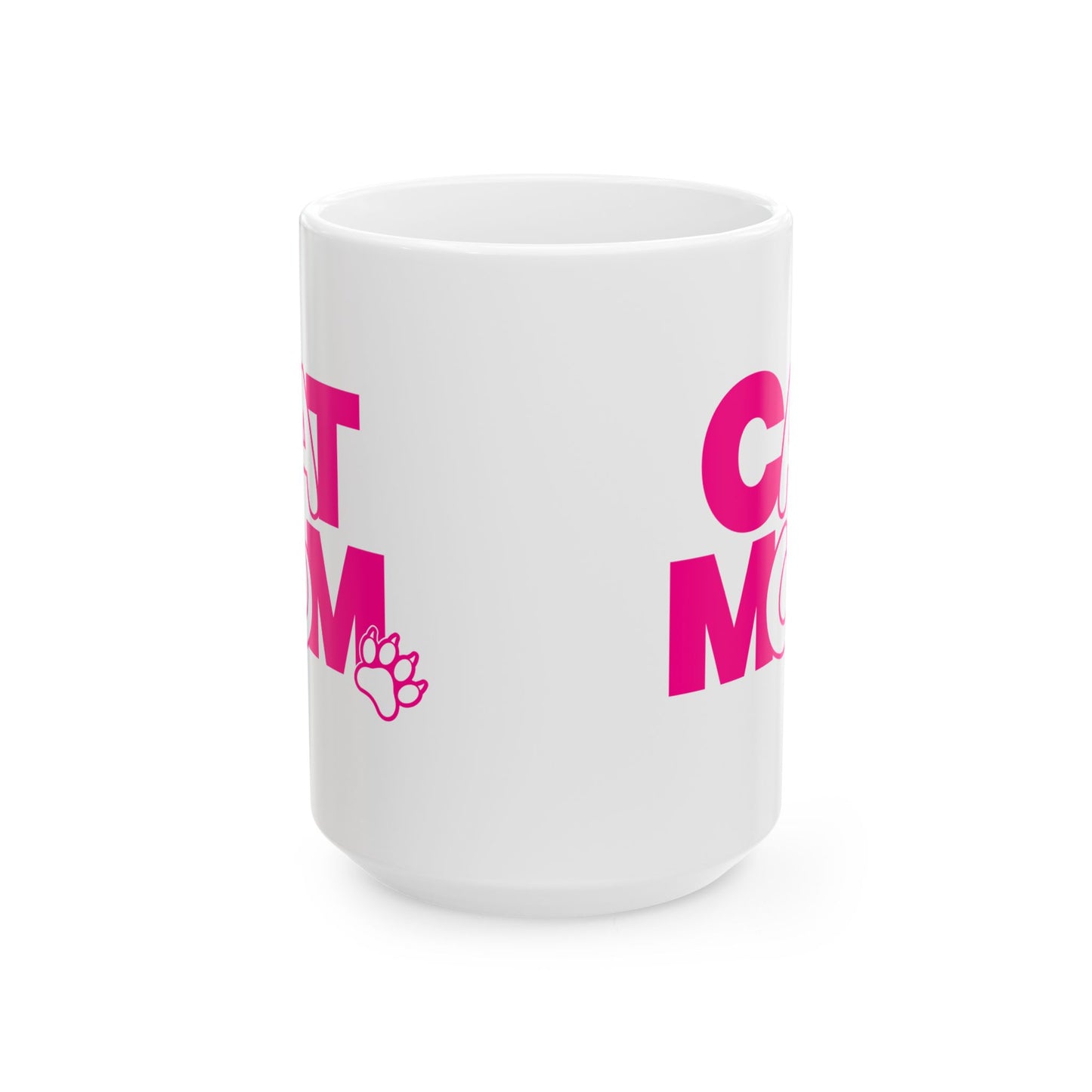 Cat mom pink Mug