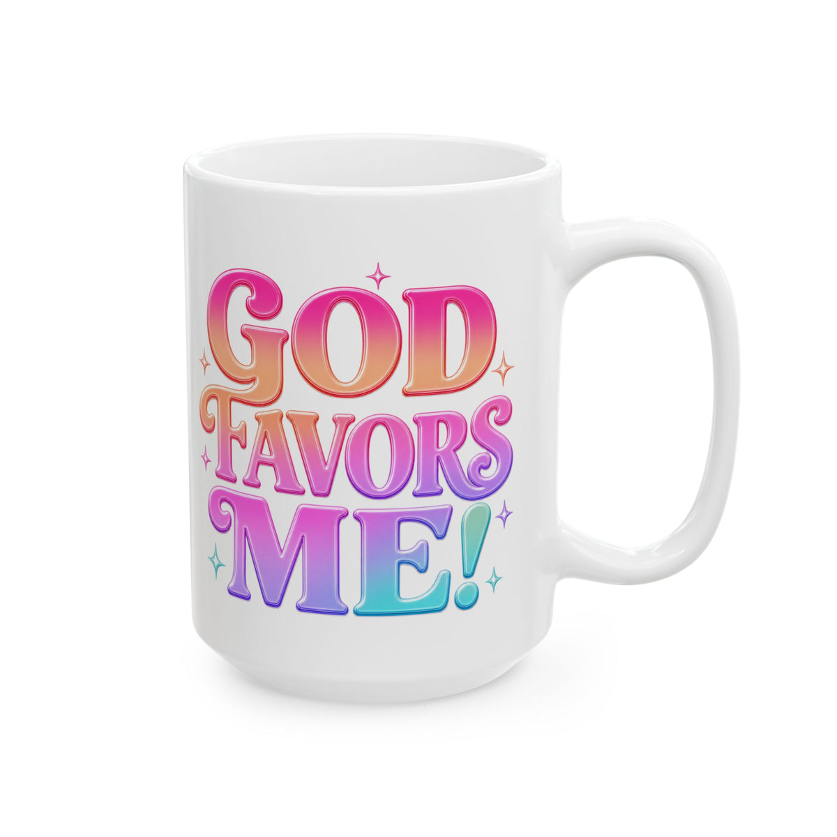 GOD favors me! Mug