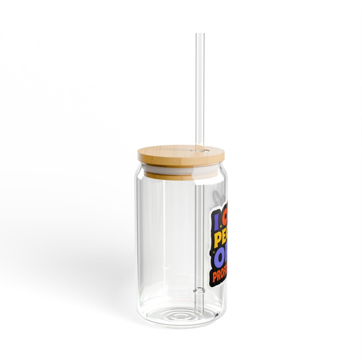 I cut people open professionally Sipper Glass