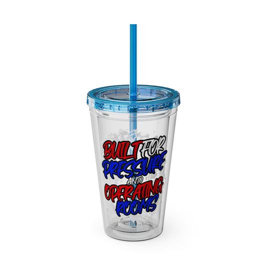 Built for pressure and operating rooms Clear Insulated Cup