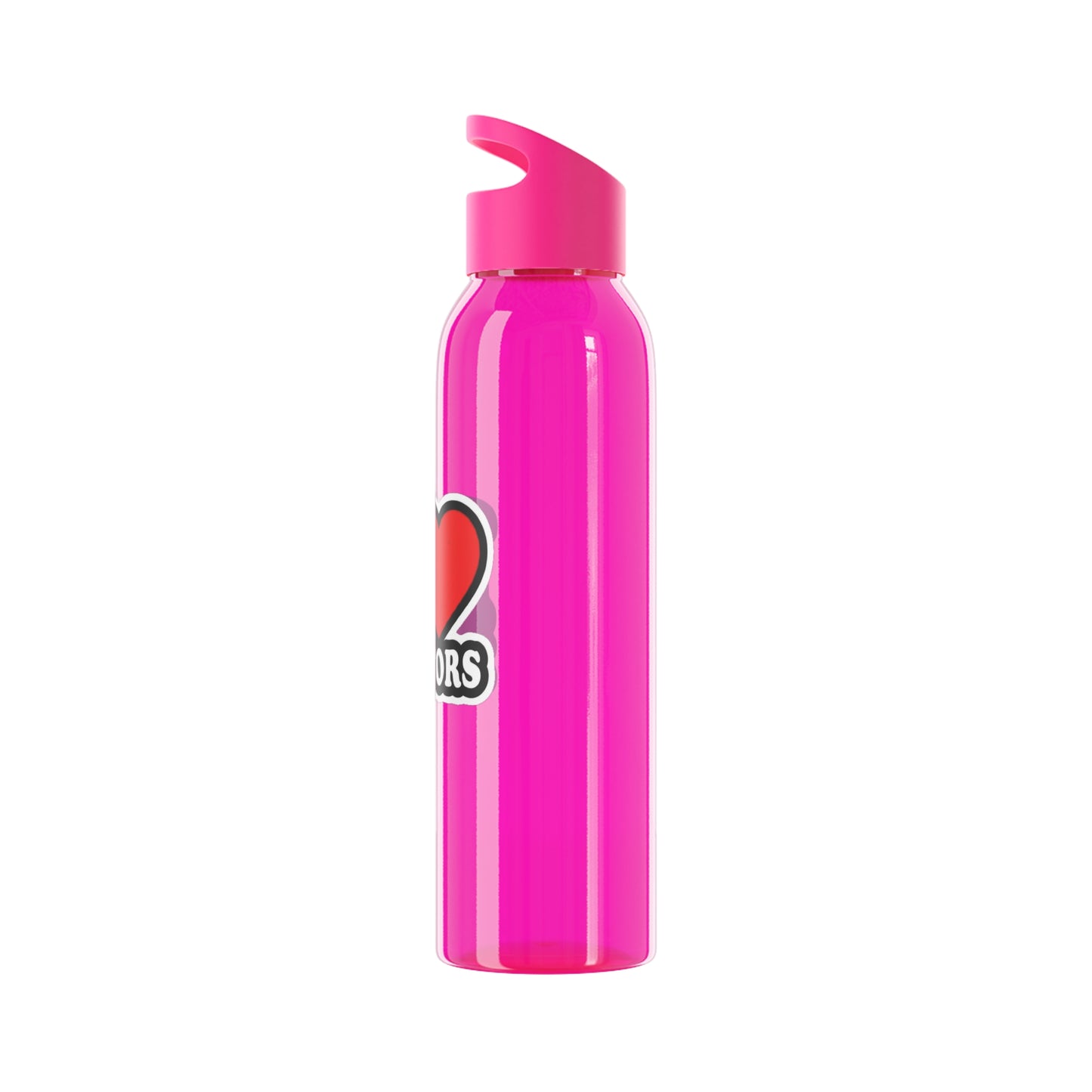 I love doctors faux sticker Water Bottle