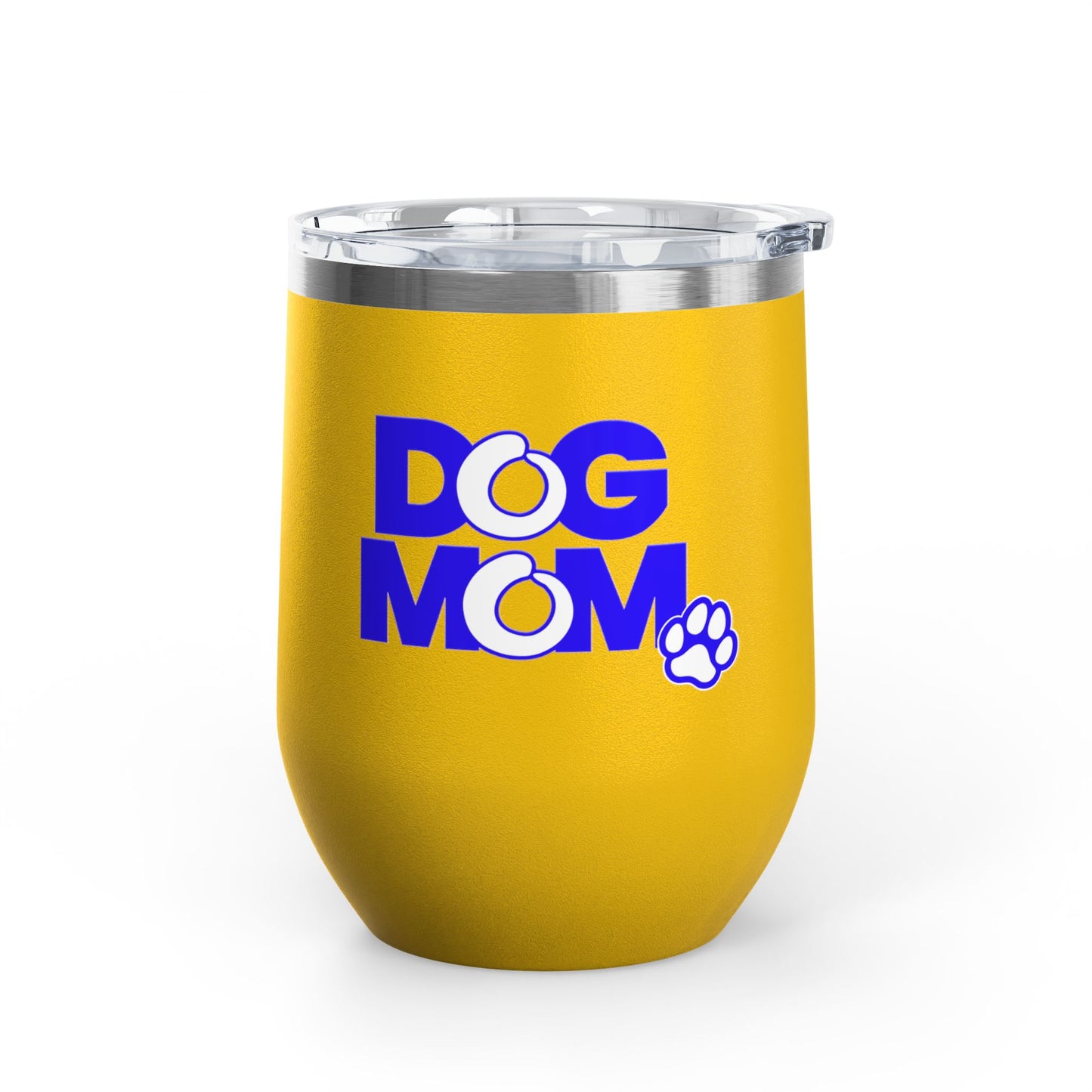 Dog mom blue Tumbler