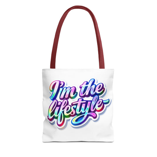 I'm the lifestyle Tote Bag