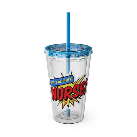 Yes, I'm that NURSE Clear Insulated Cup