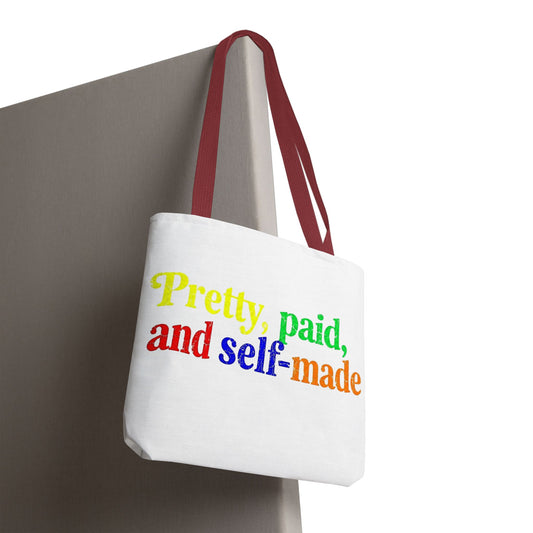 Pretty, paid, and self-made Tote Bag