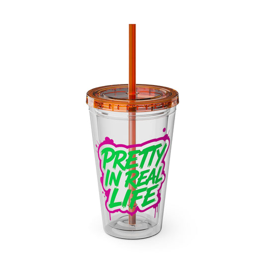 Pretty in real life Clear Insulated Cup