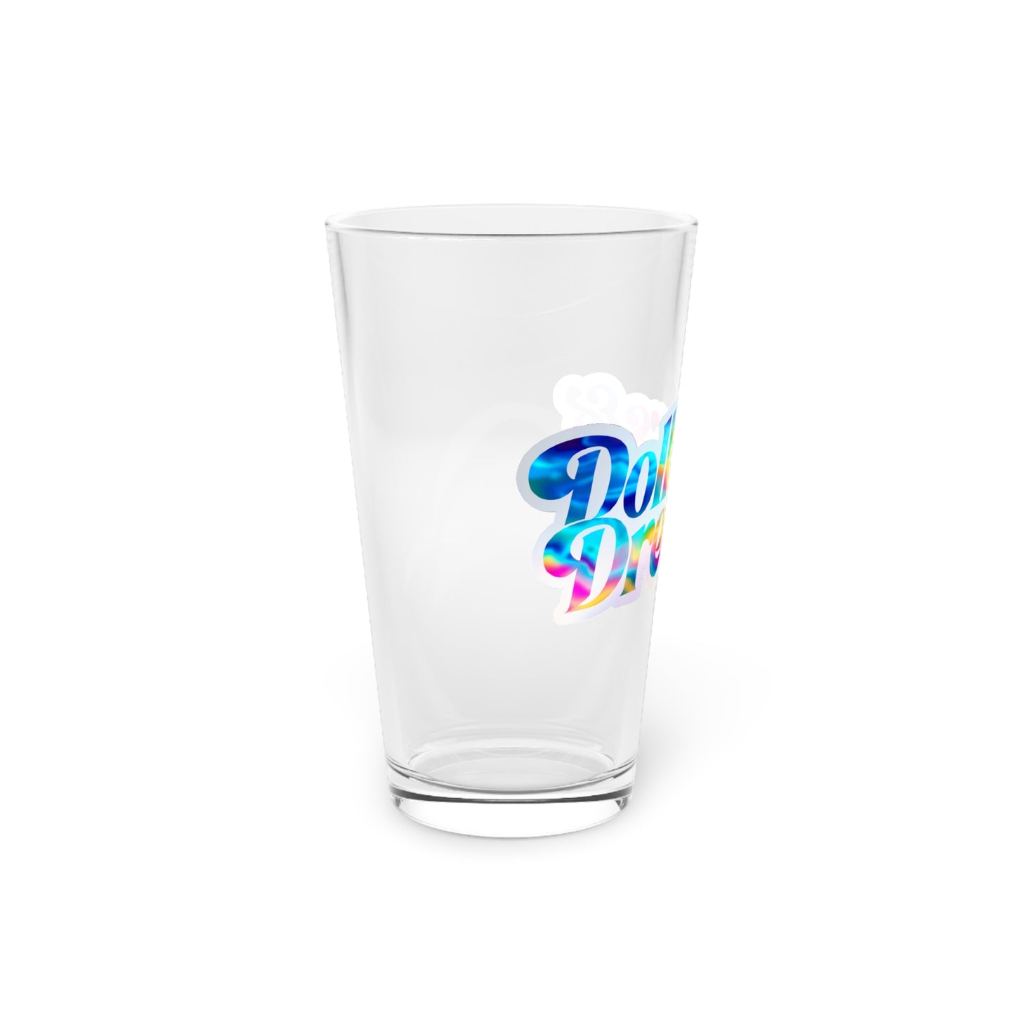 Dollars & Dreams Beer Glass