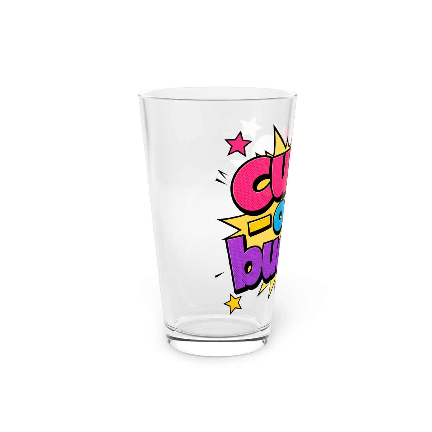 Cutie on a budget Beer Glass