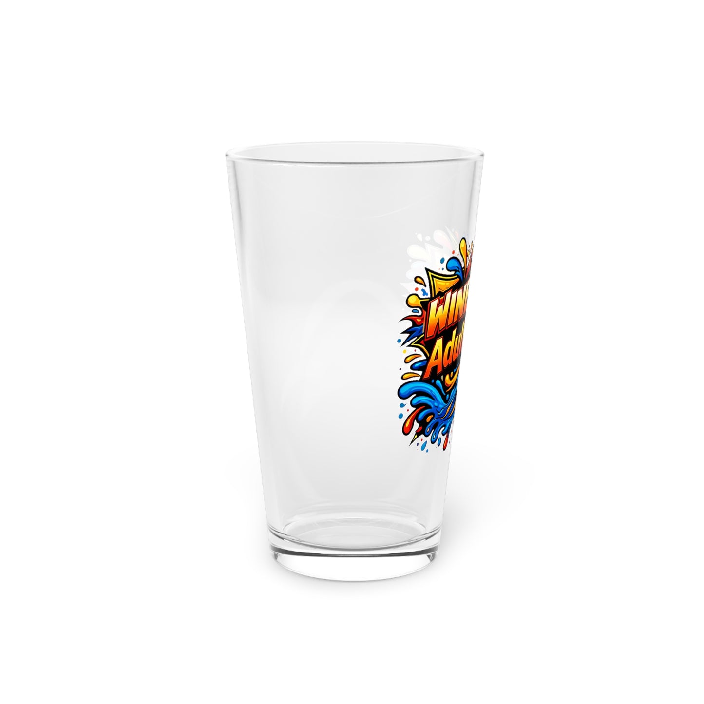 WINE NOW Adult later Beer Glass