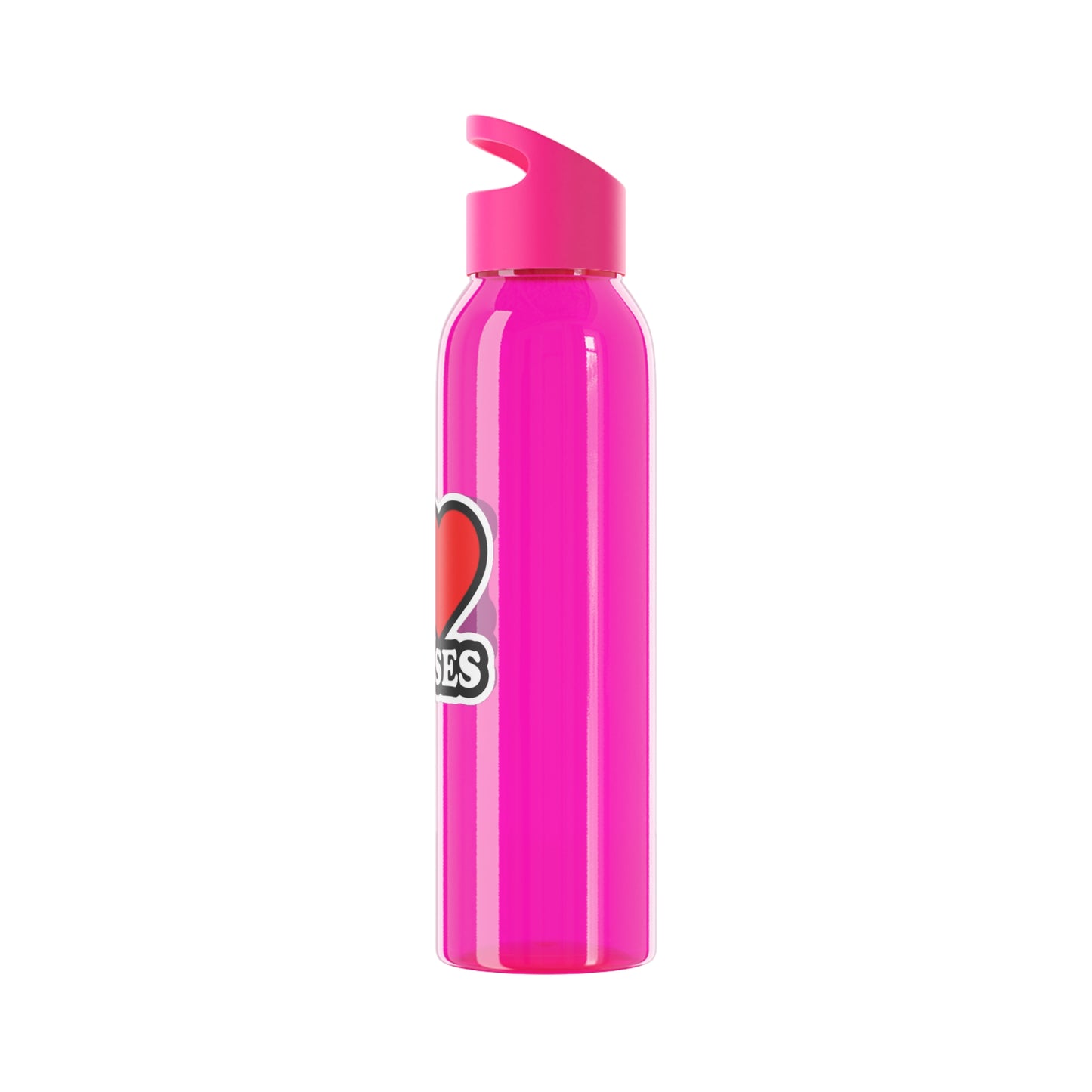 I love nurses faux sticker Water Bottle