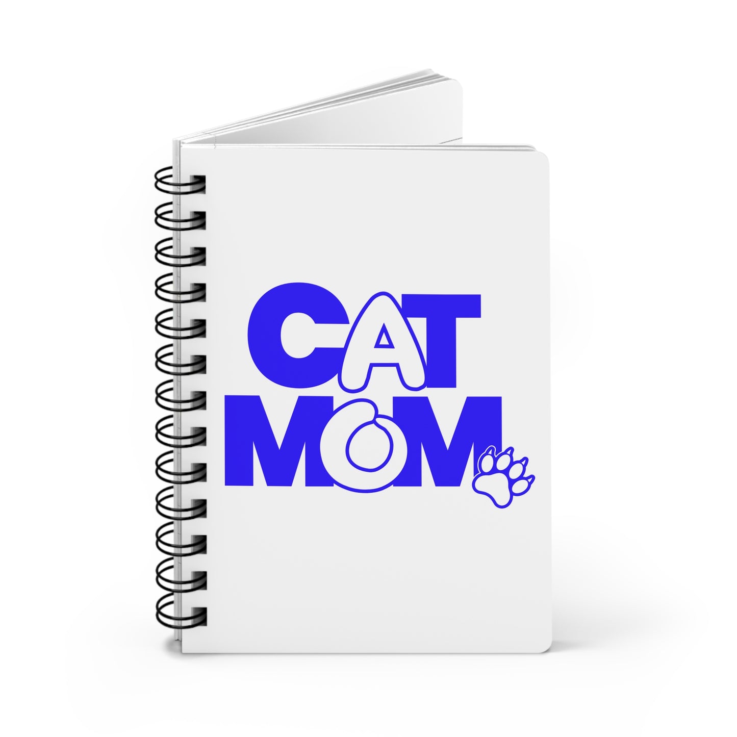 Cat mom blue Journal