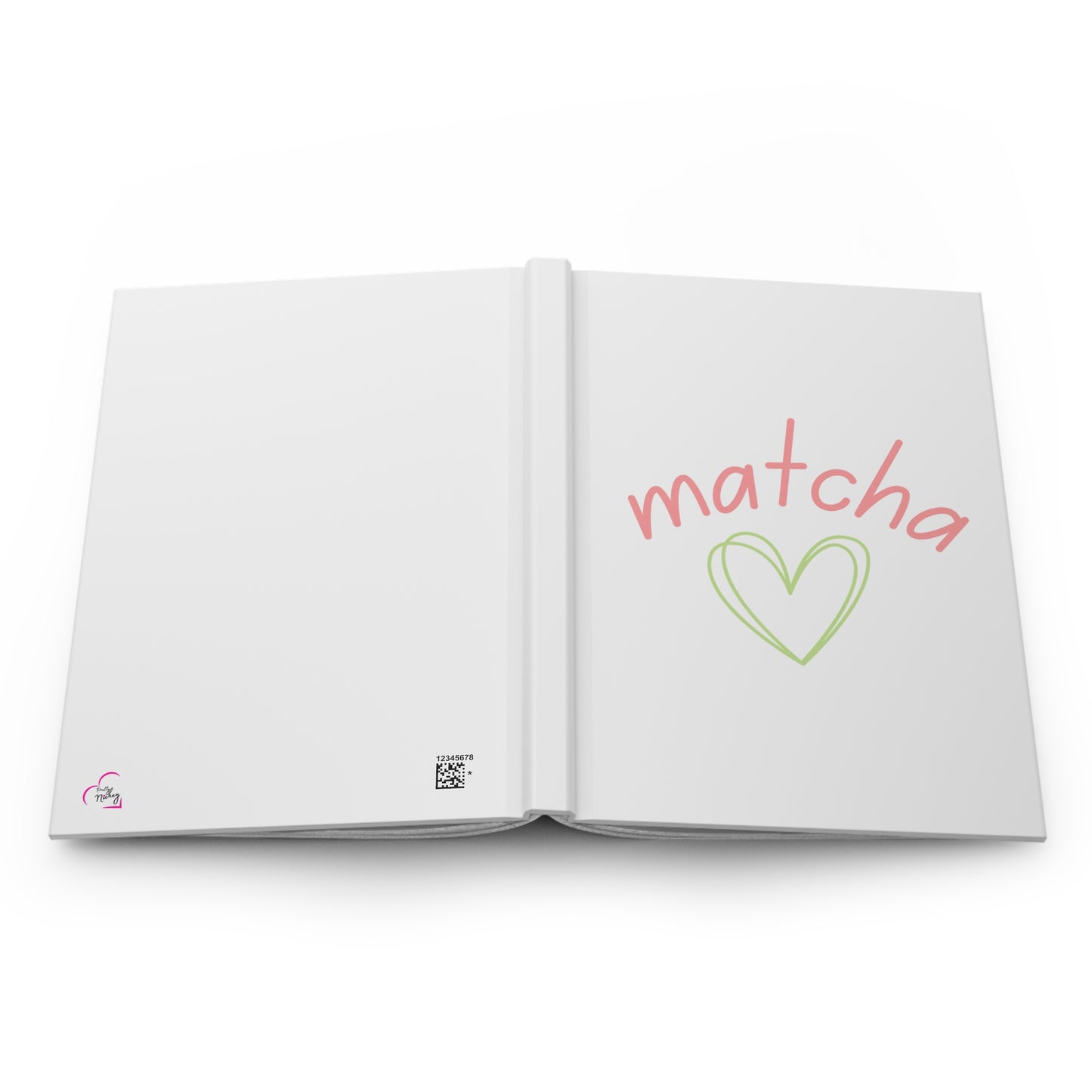 Matcha Heart Hardcover Journal