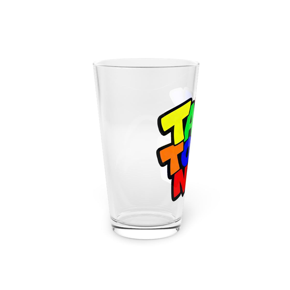 Talk to me nice Beer Glass