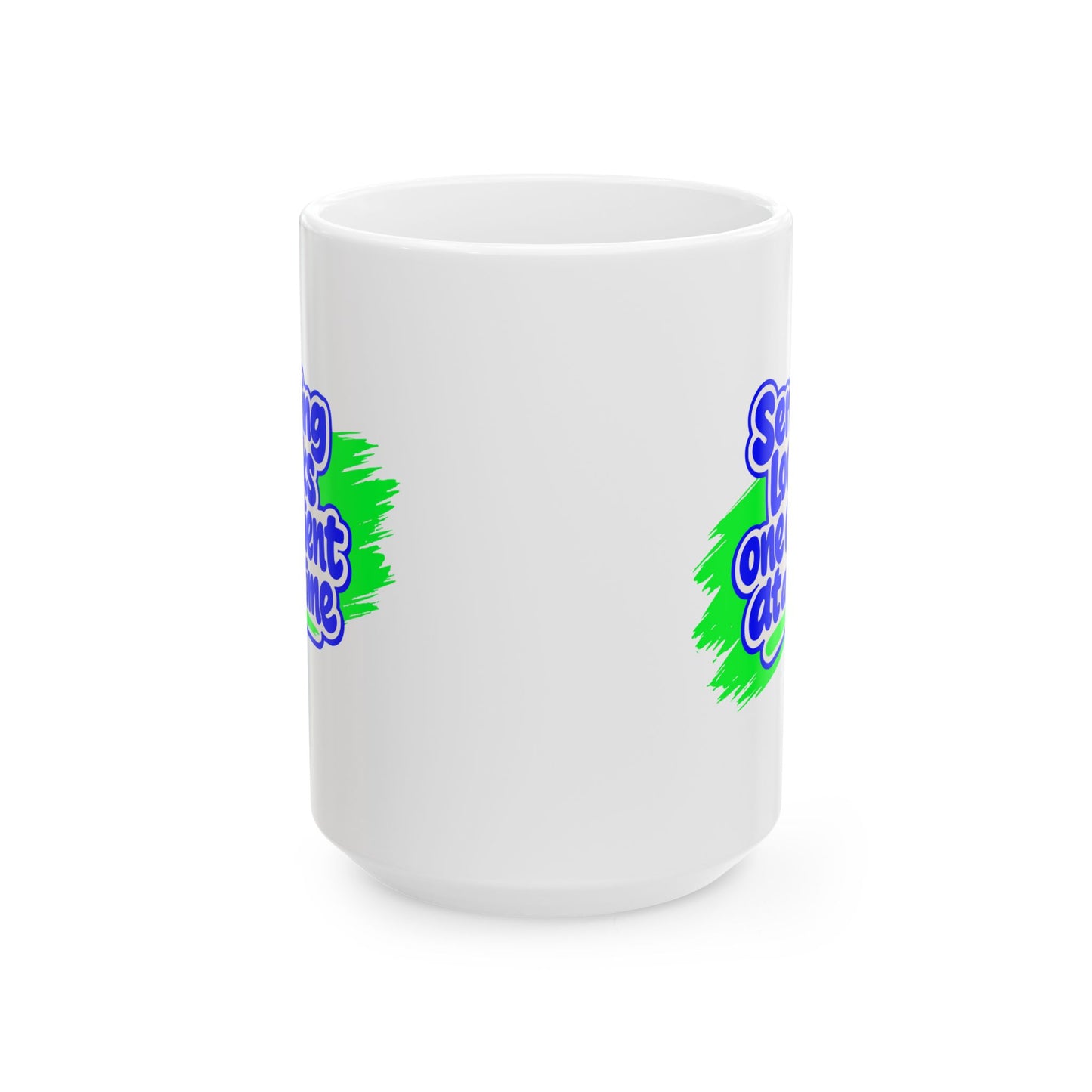 Serving looks one client at a time Mug