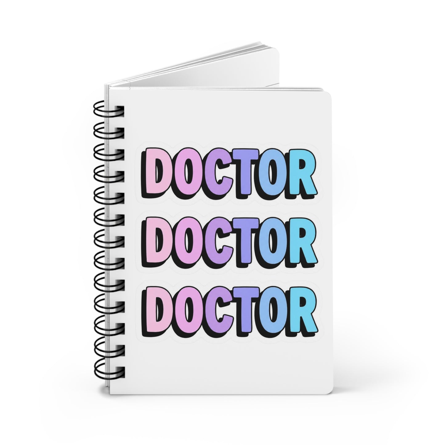 DOCTOR faux sticker Journal
