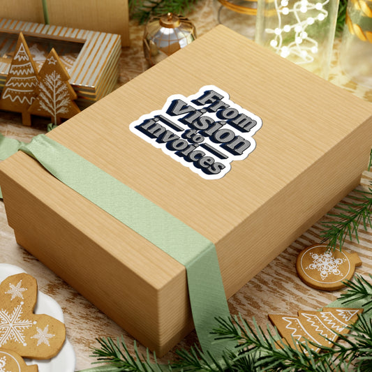 From vision to invoices Sticker