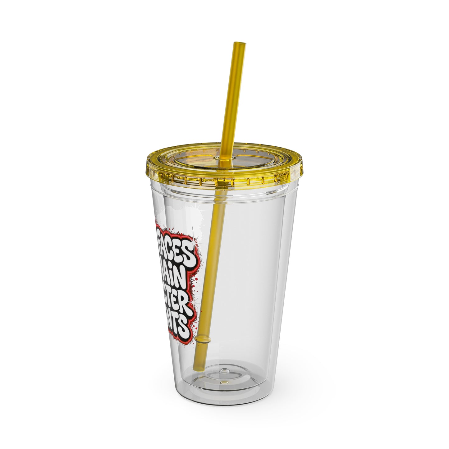 I turn faces into main character moments Insulated Cup