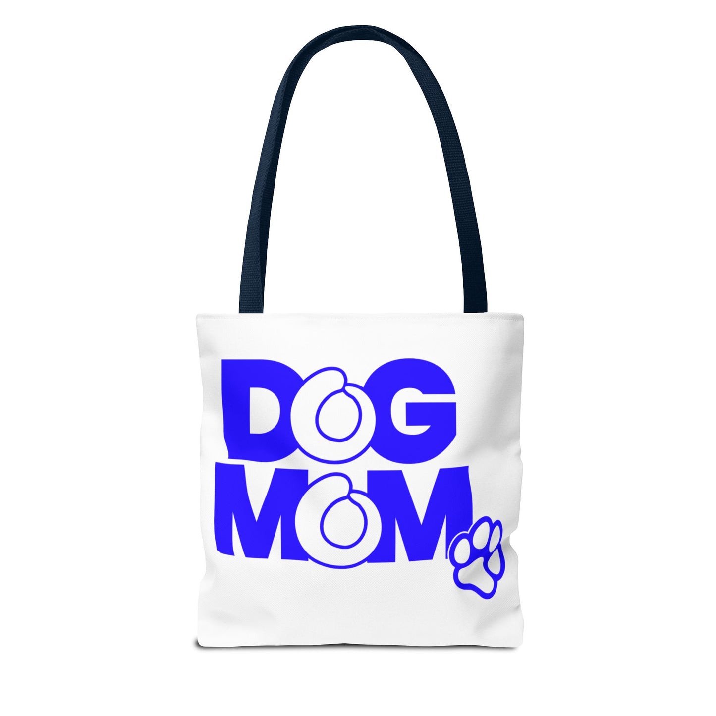 Dog mom blue Tote Bag