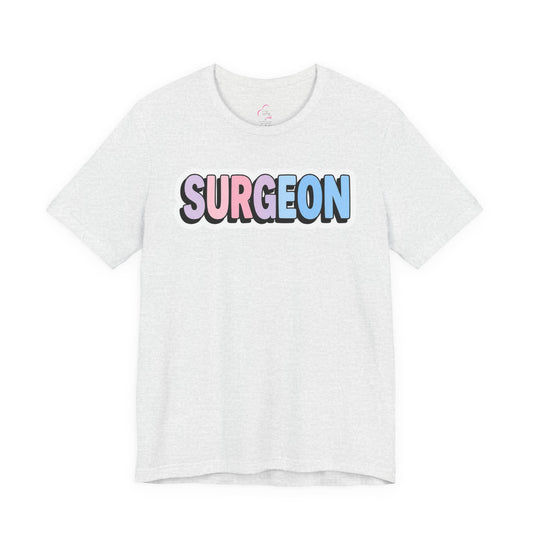 SURGEON faux sticker T-shirt