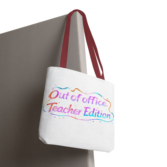 Out of office teacher edition Tote Bag