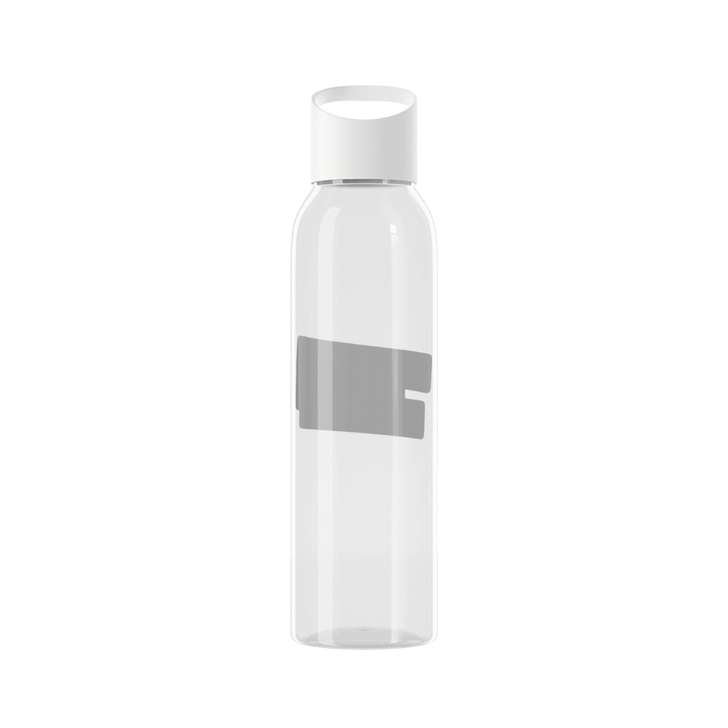 Powered by caffeine and critical thinking Water Bottle