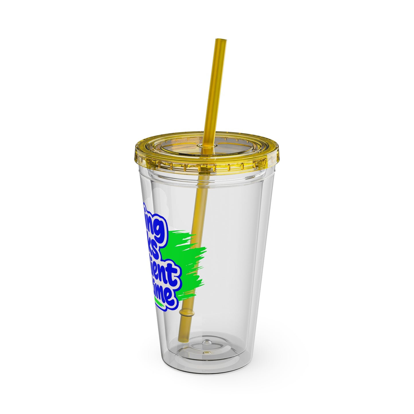 Serving looks one client at a time Clear Insulated Cup