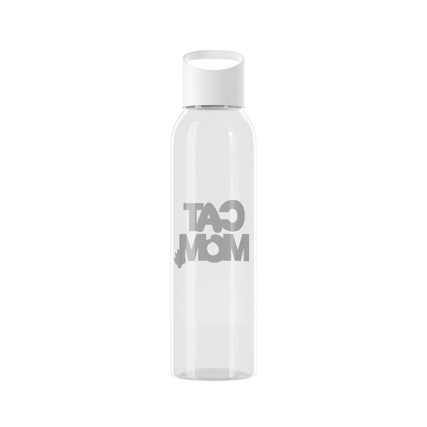 Cat mom pink Water Bottle